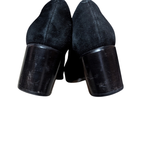 Clarks Artisan Heels Tarah Brae Block Heel Pumps size 8.5 Classic Office Neutral - Picture 4 of 9